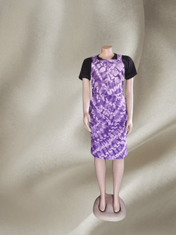Adire Dungarees gown